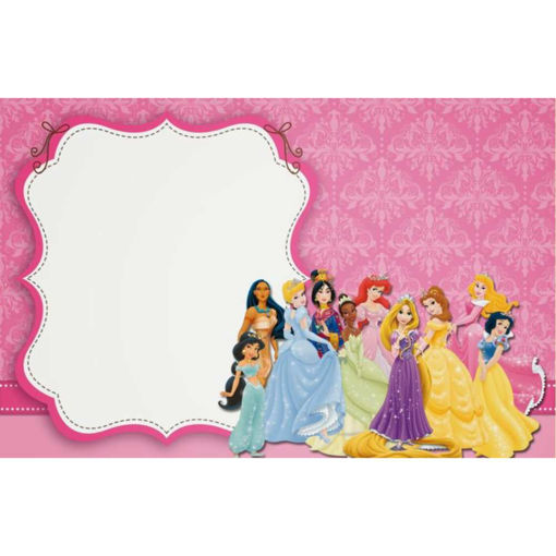 Picture of NAME TAG PRINCESSES 88X55MM
